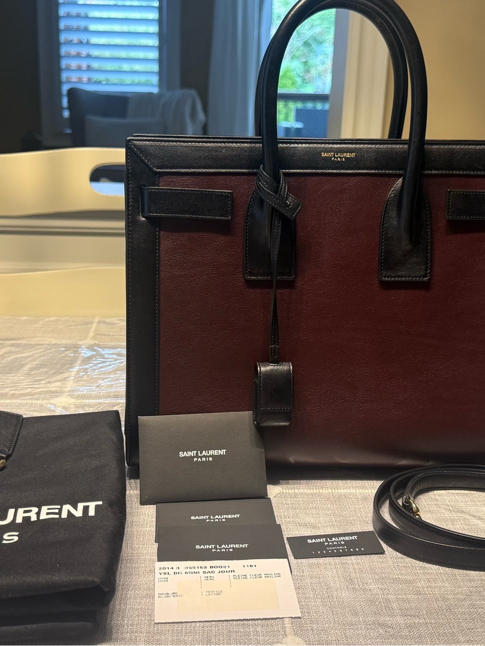 Limited Edition Saint Laurent YSL Sac De Jour - Small